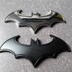 Batman 3D chroom zwart metalen logo badge embleem sticker, Ophalen of Verzenden