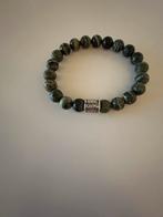 Karma Armband met kristallen kralen, Sieraden, Tassen en Uiterlijk, Armbanden, Ophalen of Verzenden, Zo goed als nieuw, Elastiek