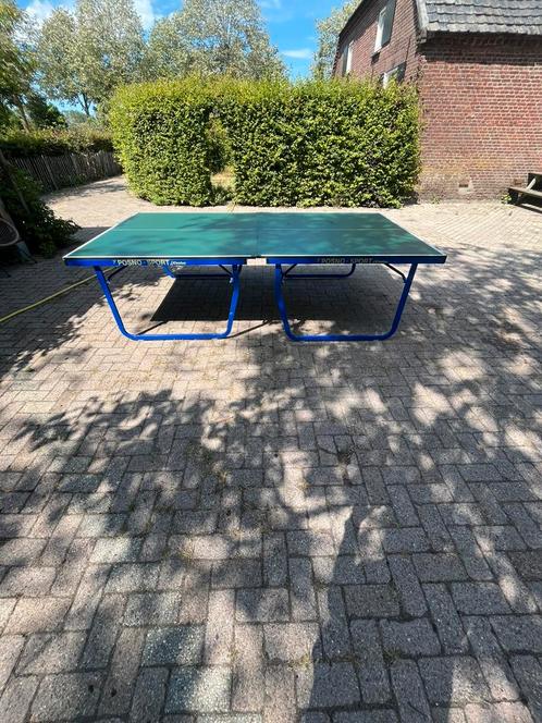Professionele pingpong tafel tafeltennis, Sport en Fitness, Tafeltennis, Zo goed als nieuw, Tafel Indoor, Inklapbaar, Verrijdbaar