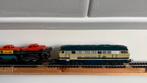 Lima DB218 loc met 3 auto transport wagons, Hobby en Vrije tijd, Modeltreinen | H0, Gelijkstroom, Ophalen of Verzenden, Analoog