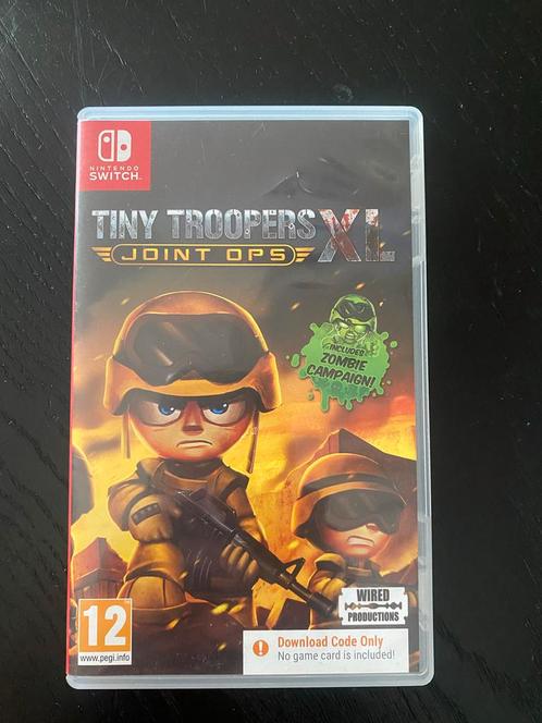 Tiny Troopers XL - Nintendo Switch, Spelcomputers en Games, Games | Nintendo Switch, Zo goed als nieuw, Strategie en Constructie