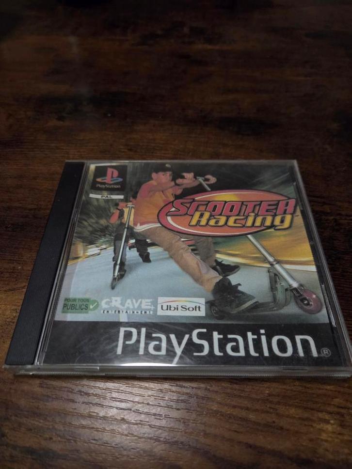 Scooter Racing - PlayStation 1, Spelcomputers en Games, Games | Sony PlayStation 1, Gebruikt, Racen en Vliegen, 1 speler, Vanaf 3 jaar