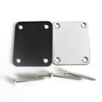 Chrome Neck Plate + Neck Plate Cushion + Schroeven, Ophalen of Verzenden, Nieuw, Elektrische gitaar