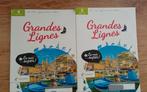 Grandes Lignes Frans HAVO VWO 2 Deel A en B, Boeken, Frans, Noordhoff, HAVO, Ophalen of Verzenden