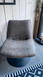 Draai stoel / Fauteuil zacht leer, Huis en Inrichting, Fauteuils, Ophalen, Minder dan 75 cm, Leer, Zo goed als nieuw