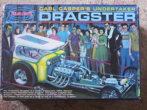 Bouwdoos Carl Casper Undertaker dragster Polar Lights, Hobby en Vrije tijd, Modelbouw | Auto's en Voertuigen, Nieuw, Auto, Groter dan 1:32