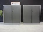 Nette roldeurkast / kantoorkast 120x45x138cm archiefkast, Gebruikt, 100 tot 150 cm, 100 tot 150 cm, Meerdere deuren