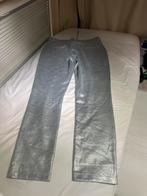 Nieuwe Broek stretch blue leather look met prijskaartje, Kleding | Dames, Ophalen of Verzenden, Zo goed als nieuw, Blauw