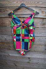 Badpak groen/ fuschia/ donkerblauw Bleyle mt 44/14 Vaste pri, Bleyle, Badpak, Ophalen of Verzenden, Zo goed als nieuw