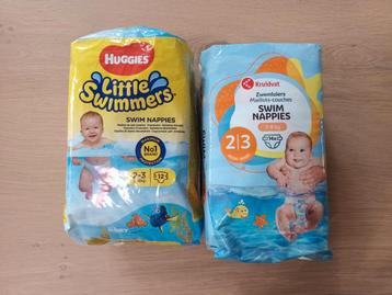 Zwemluiers maat 2 - 3 tot 8 kg zwem luiers huggies kruidvat beschikbaar voor biedingen