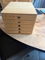 ladekastjes met dmc borduurgaren en andere accessoires, Ophalen, Zo goed als nieuw, Handborduren, Borduurgaren of Zijde