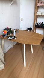 Uitschuifbare houten tafel, Ophalen of Verzenden