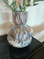 Vaas mond geblazen glas Fidrio Sienna Petal, Huis en Inrichting, Woonaccessoires | Vazen, Ophalen, Overige kleuren, Minder dan 50 cm