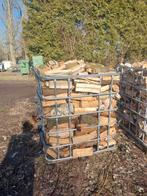 Ibc krat 1,3 kuub mix haardhout, gekloofd +-30cm, Minder dan 3 m³, Ophalen
