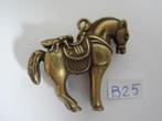 Oude chinees /chinese bronze hanger paard,B25, Sieraden, Tassen en Uiterlijk, Kettinghangers, Ophalen of Verzenden, Gebruikt, Goud