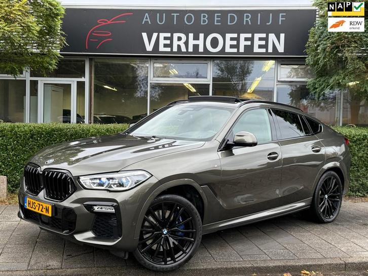 BMW X6 M50i High Executive - PANORAMADAK - 3X TV - BOWERS&WI, Auto's, BMW, Bedrijf, Te koop, X6, 360° camera, 4x4, ABS, Achteruitrijcamera