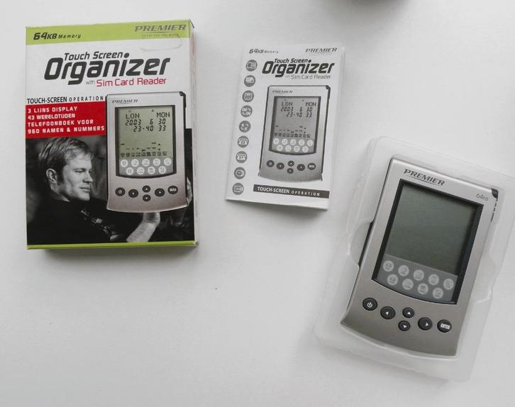 Zoldervondst: Premier Touch Screen Organizer, Computers en Software, Geheugenkaartlezers, Nieuw, Ophalen of Verzenden