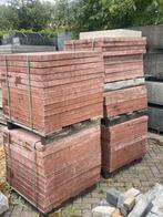 Oud Hollandse tegels 80x80x5cm Roodbruin RESTPARTIJ, Tuin en Terras, Tegels en Klinkers, Ophalen, Nieuw, Beton, Terrastegels