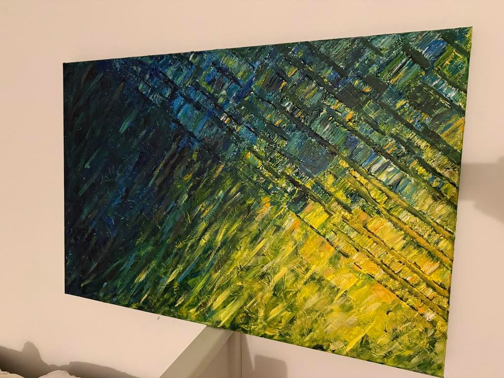 Abstract Schilderij 80x120, Ophalen of Verzenden