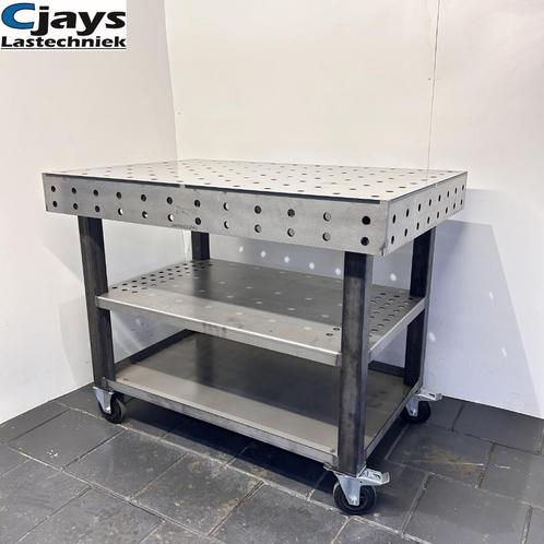 Lastalen Werktafel 1200x800x950mm Staal Verrijdbaar Mig Tig, Doe-het-zelf en Verbouw, Gereedschap | Lasapparaten, Nieuw, Ophalen of Verzenden