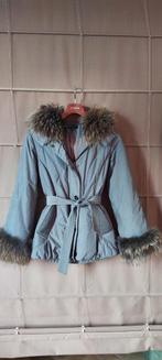 Nieuwe Arma Collection winter/pufferjas. Grijsblauw. Maat 38, Maat 38/40 (M), Blauw, Arma, Nieuw