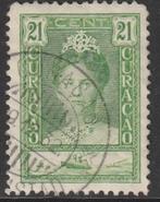 Curacao 1928 95 Wilhelmina 21c, Gest, Postzegels en Munten, Postzegels | Nederlandse Antillen en Aruba, Ophalen of Verzenden, Gestempeld