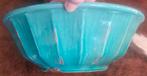 Prachtige schaal groot 30 cm Turquoise, Huis en Inrichting, Woonaccessoires | Schalen en Manden, Ophalen, Zo goed als nieuw, Rond
