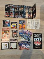 Partij Transformers G1 boekjes folders en stickers, G1, Ophalen of Verzenden, Zo goed als nieuw