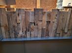 Houten wanddecoratie panelen, Ophalen, Gebruikt