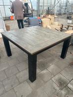 Vierkante tuintafel 140x140 cm, Ophalen, Gebruikt, Vierkant, Nb