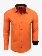 Oranje overhemd / blouse Rusty Neal maat L, Oranje, Ophalen of Verzenden, Zo goed als nieuw