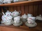 Antiek Porselein Thee/Koffie Servies, Antiek en Kunst, Antiek | Servies compleet, Ophalen