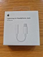 Nieuwe Lightning naar Koptelefoon Jack Adapter Apple, Ophalen of Verzenden, Nieuw, Minder dan 2 meter, Overige kabels