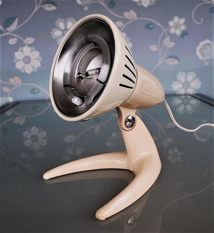 Lamp 1950 1960 met Kraaienpoot voet Bakeliet Feel Good lamp, Antiek en Kunst, Curiosa en Brocante, Ophalen of Verzenden