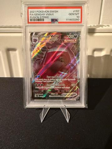 Gengar VMAX (FST 157) PSA10 beschikbaar voor biedingen