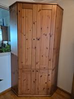 Mooie houten hoekkast, Huis en Inrichting, Kasten | Kledingkasten, Ophalen, 50 tot 75 cm, 50 tot 100 cm, 200 cm of meer