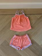Z.g.a.n. Tweedelige badstof set van Zara, oranje lila, 86, Meisje, Ophalen of Verzenden, Zo goed als nieuw, Zara