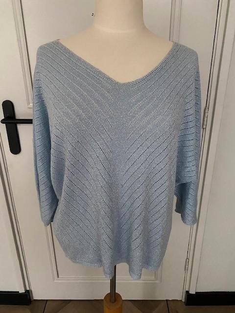 Pescara trui mt. L/XL, Kleding | Dames, Truien en Vesten, Zo goed als nieuw, Maat 42/44 (L), Blauw, Ophalen of Verzenden