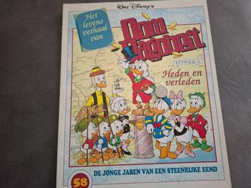 Levensverhaal Oom Dagobert jonge jaren album 55 en 58  beschikbaar voor biedingen