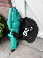 Ferm bladblazer/-zuiger, Tuin en Terras, Bladblazers, Handgedragen, Zo goed als nieuw, Met neuswiel, Elektrisch