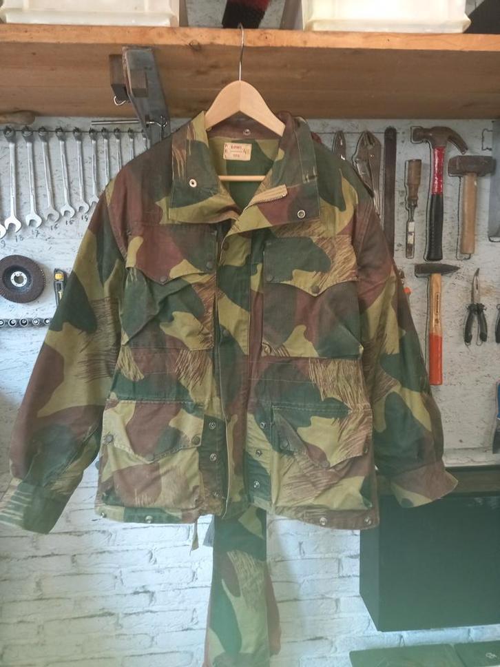 Belgische airborne full zip smock, Verzamelen, Militaria | Tweede Wereldoorlog, Luchtmacht, Kleding of Schoenen, Engeland, Ophalen of Verzenden