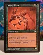 Horned Sliver MTG, Ophalen of Verzenden, Zo goed als nieuw