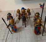 7 gouden playmobil ridders, Complete set, Ophalen of Verzenden, Zo goed als nieuw