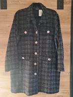 Tweed jas maat 42/44/46 Nieuw!, Only, Zwart, Ophalen of Verzenden, Jas of Mantel
