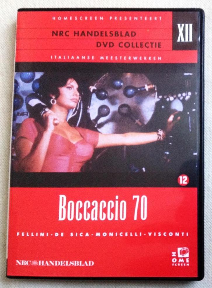 Boccaccio 70 L Visconti F Fellini V de Sica M Monicelli, Cd's en Dvd's, Dvd's | Filmhuis, Zo goed als nieuw, Italië, Vanaf 12 jaar