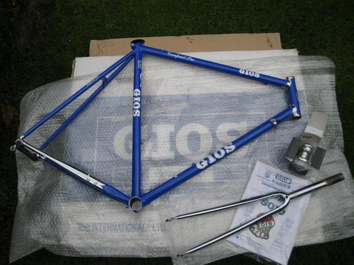 Gios Compact Pro Frameset Staal Frame Steel 50/52/54/56 NEW, Sport en Fitness, Wielrennen, Nieuw, Overige typen, Ophalen of Verzenden