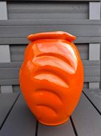 Zeldzame experimentele Fons Decker plateel vaas, Antiek en Kunst, Antiek | Keramiek en Aardewerk, Ophalen of Verzenden