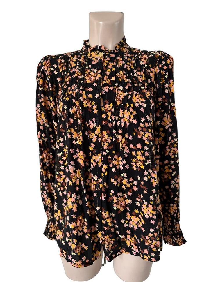 Fabienne Chapot blouse XS, Kleding | Dames, Blouses en Tunieken, Zo goed als nieuw, Maat 34 (XS) of kleiner, Zwart, Ophalen of Verzenden