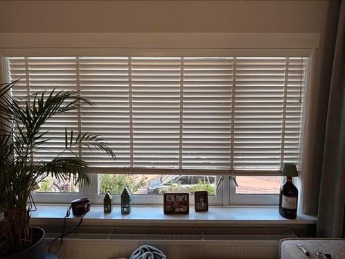 Vanetta lamellen (5x), houtlook, Huis en Inrichting, Stoffering | Gordijnen en Lamellen, Zo goed als nieuw, 100 tot 150 cm, Ophalen