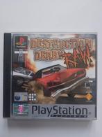 Destruction Derby Raw ps1, Spelcomputers en Games, Gebruikt, Verzenden, 1 speler, Racen en Vliegen